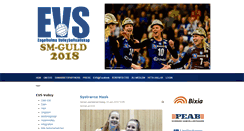 Desktop Screenshot of engelholmsvolley.se